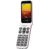 Mobilusis telefonas Doro Leva L20 4G, 2,8 colio ekranas, raudonai baltas