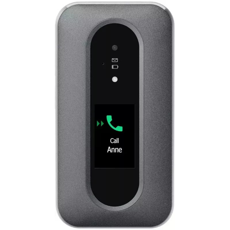 Mobilusis telefonas Doro Leva L30 5.0 colio grafitinis-baltas