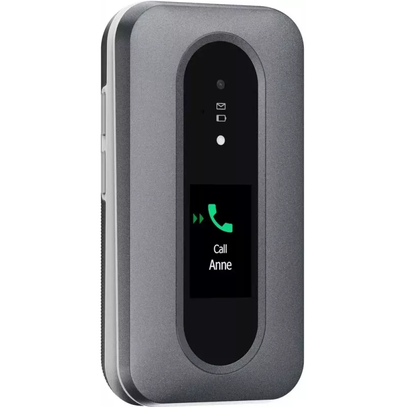 Mobilusis telefonas Doro Leva L30 5.0 colio grafitinis-baltas