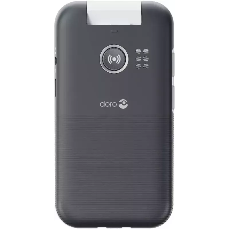 Mobilusis telefonas Doro Leva L30 5.0 colio grafitinis-baltas