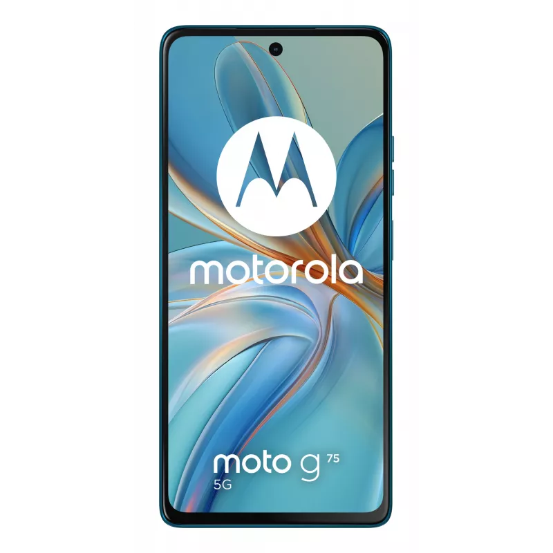 Motorola moto g75 5G 17,2 cm (6,78 colio) hibridinis dviejų SIM Android 14 USB Type-C 8 GB 256 GB 5000 mAh mėlyna