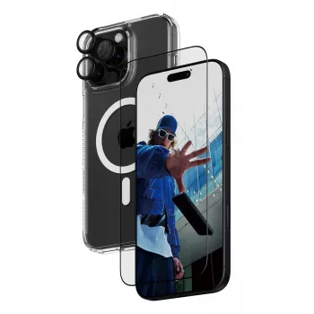PanzerGlass® 3 viename apsaugos rinkinys iPhone 16 Pro Max