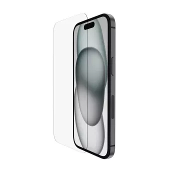 Apsauginis stiklas Belkin ScreenForce Apple iPhone 15 atsparus smūgiams ir įbrėžimams