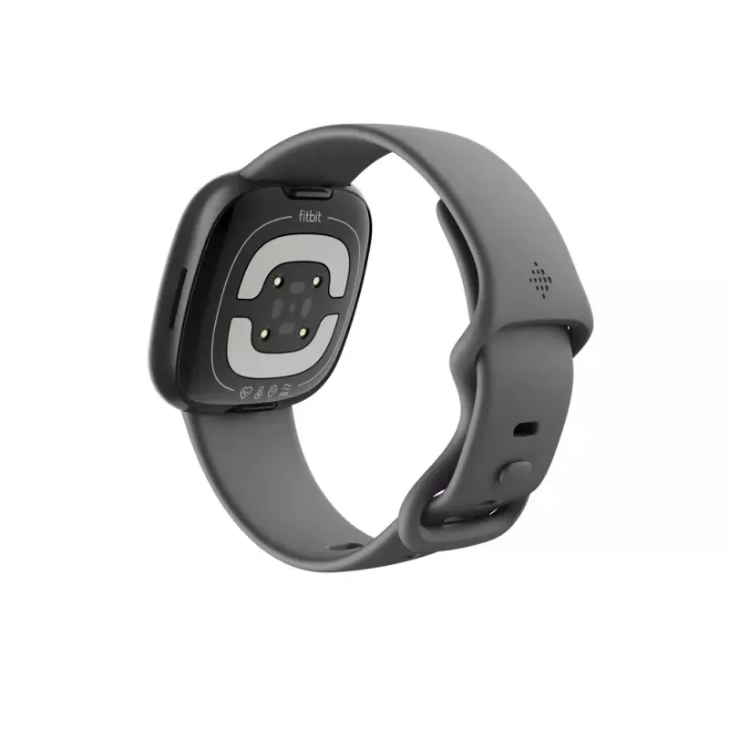 Išmanusis laikrodis Fitbit Sense 2 skaitmeniniu liečiamuoju ekranu juodas