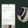 Išmanusis laikrodis Fitbit Sense 2 skaitmeniniu liečiamuoju ekranu juodas