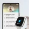 Išmanusis laikrodis Fitbit Sense 2 skaitmeniniu liečiamuoju ekranu juodas