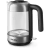 Philips 5000 Series HD9339/80 stiklinis virdulys, 1,7 l, 2200 W, stiklas, nerūdijantis plienas, vandens lygio indikatorius, belaidis