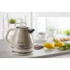 Ariete 2868 Vintage 1 L elektrinis virdulys iš nerūdijančio plieno arbatžolėms, arbatai ir vaistažolių gėrimams, automatinis išsijungimas, ergonomiška rankena, 1 l, 1600 W, šviesiai smėlinė