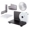 Unold 78860 elektrinė pjaustyklė 100 W, balta, juoda, plastikas, nerūdijantis plienas