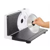 Unold 78860 elektrinė pjaustyklė 100 W, balta, juoda, plastikas, nerūdijantis plienas