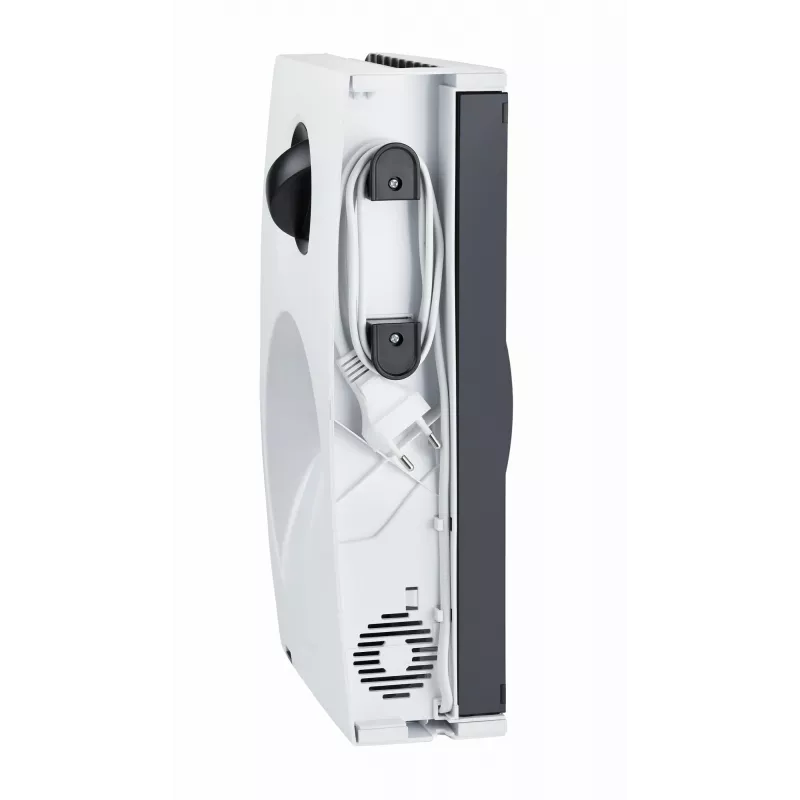 Unold Curve Silver elektrinė pjaustyklė, 100 W, 17 cm nerūdijančio plieno pjūklinis peilis, reguliuojamas pjovimo storis 0–15 mm, sulankstoma, BPA-free