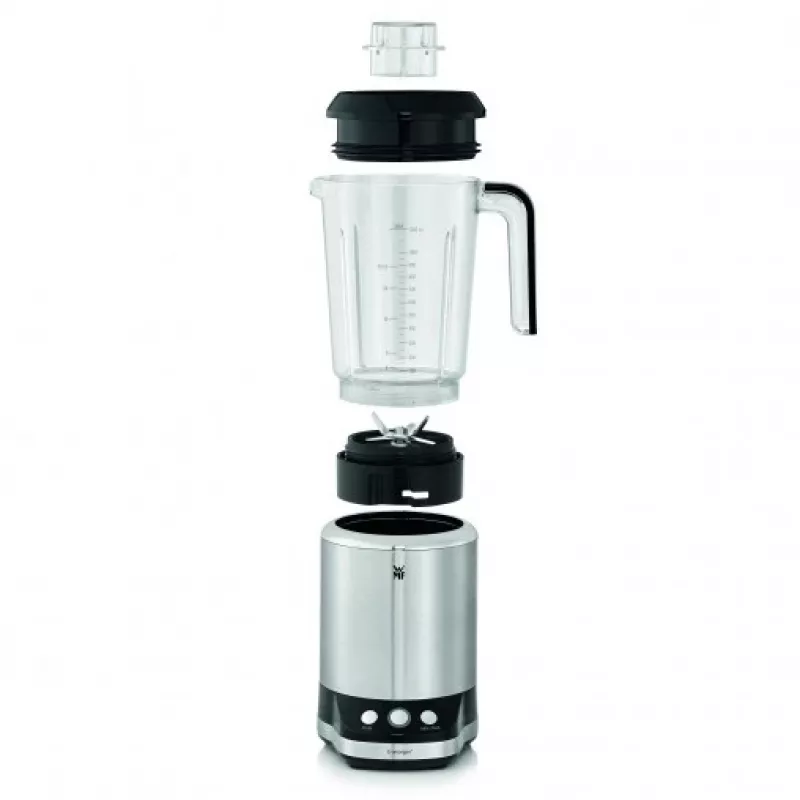 WMF Kult X 04.1652.0011 kelių funkcijų trintuvas, 1,2 l, 900 W, nerūdijantis plienas / juoda