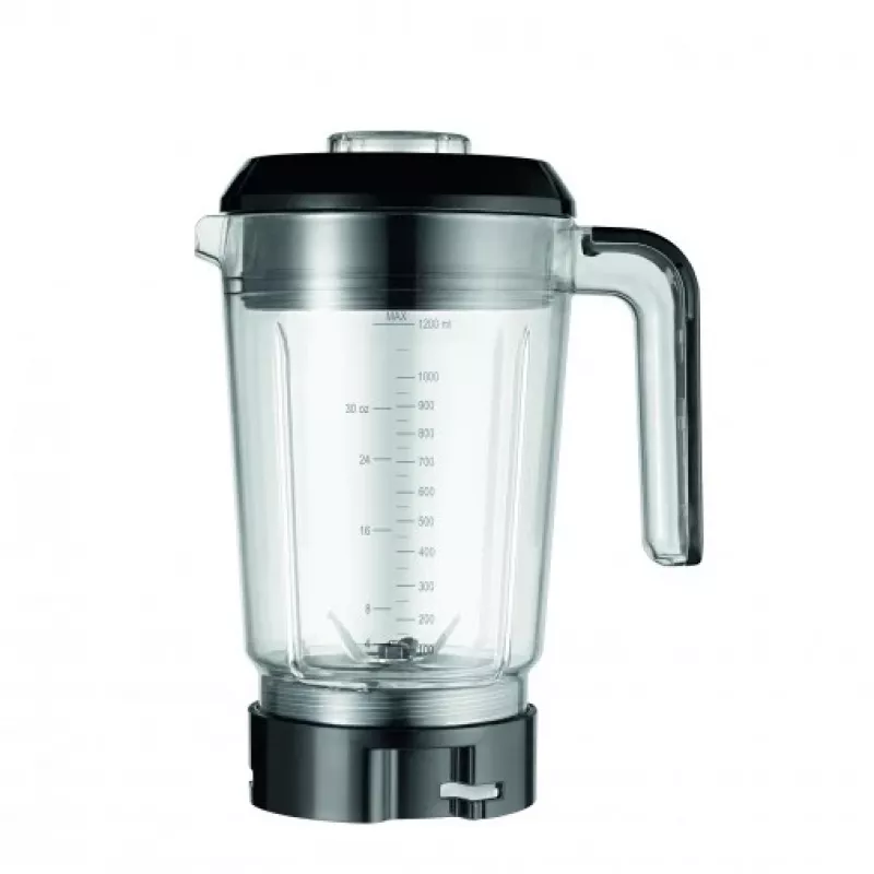 WMF Kult X 04.1652.0011 kelių funkcijų trintuvas, 1,2 l, 900 W, nerūdijantis plienas / juoda