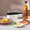 Krups EG2341 kiaušinių virimo aparatas, talpa 3 kiaušiniai, 300 W, juoda/balta