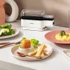 Krups EG2341 kiaušinių virimo aparatas, talpa 3 kiaušiniai, 300 W, juoda/balta