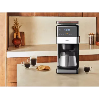 Krups Grind Aroma XL KT8428 lašinis kavos virimo aparatas su malūnėliu