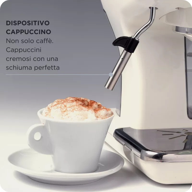 Ariete 1389 Vintage Espresso kavos aparatas - Espresso kavos aparatas maltai kavai arba ESE kapsulėms, pastelinės žalios spalvos