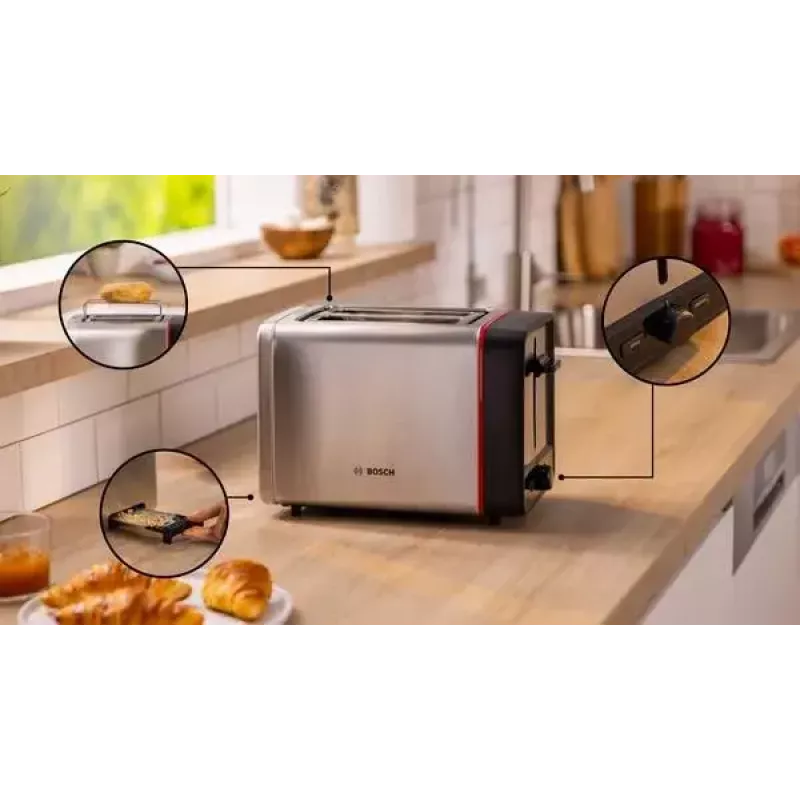 Bosch TAT6M420 skrudintuvas 2 griežinėliai 970 W Nerūdijantis plienas
