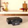 Krups FDK Iconic FDK462 sumuštinių keptuvė 850 W juoda