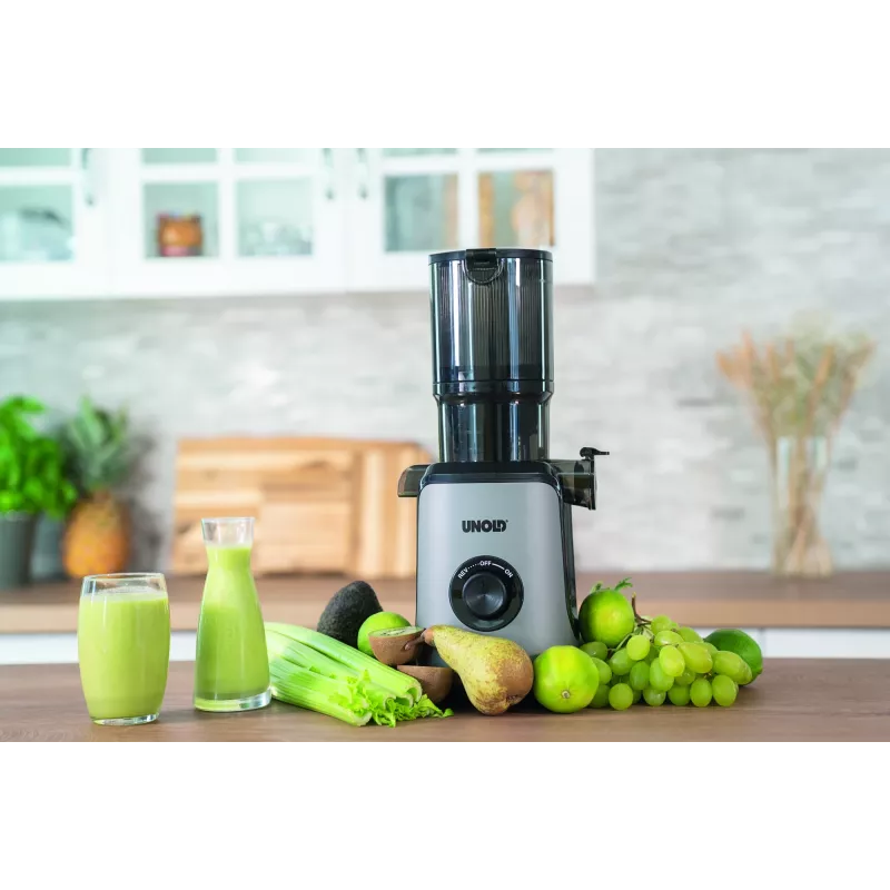 Unold 78275 Sam lėtas sulčiaspaudė 300 W anglies spalvos