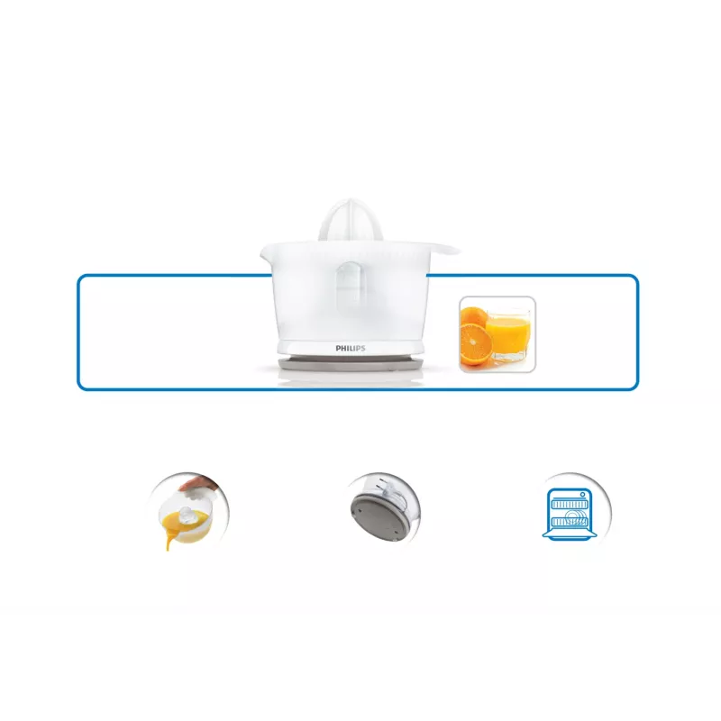 Philips Daily Collection Citruspresė HR2738/00, 25 W, 0,5 L, PP