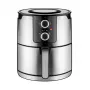 Unold 58655 Double karšto oro gruzdintuvė 5 L 1400 W juoda, nerūdijantis plienas