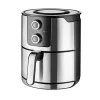 Unold 58655 Double karšto oro gruzdintuvė 5 L 1400 W juoda, nerūdijantis plienas