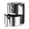 Unold 58655 Double karšto oro gruzdintuvė 5 L 1400 W juoda, nerūdijantis plienas