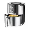 Unold 58655 Double karšto oro gruzdintuvė 5 L 1400 W juoda, nerūdijantis plienas