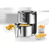 Unold 58655 Double karšto oro gruzdintuvė 5 L 1400 W juoda, nerūdijantis plienas
