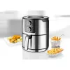Unold 58655 Double karšto oro gruzdintuvė 5 L 1400 W juoda, nerūdijantis plienas