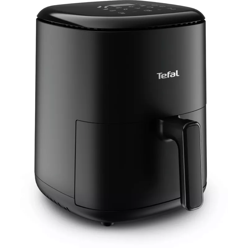 Karšto oro gruzdintuvė Tefal Easy Fry EY145810 – 3 l talpa, 1300 W, jutiklinis valdymas, LCD ekranas, juoda
