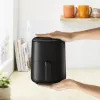 Karšto oro gruzdintuvė Tefal Easy Fry EY145810 – 3 l talpa, 1300 W, jutiklinis valdymas, LCD ekranas, juoda