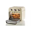 Ariete 4632 Oro gruzdintuvė ir orkaitė Vintage, 1400W, 2in1, Talpa 16L, Priedai, Laikmatis 60 min., Dvigubas stiklas, Smėlio spalva