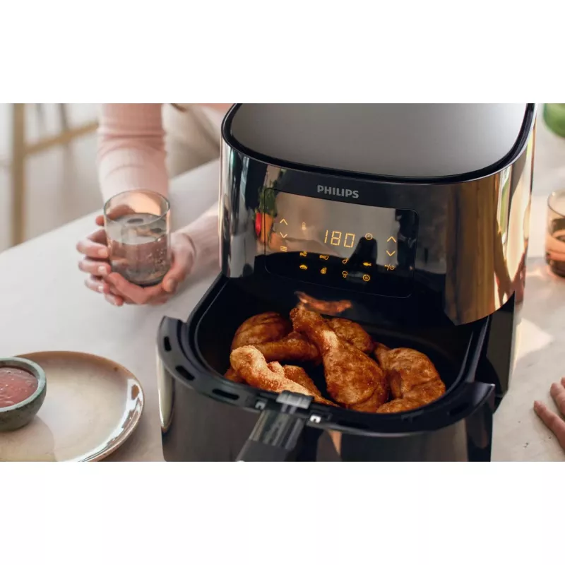 Philips 3000 serijos HD9270/70 Airfryer XL, Karšto oro gruzdintuvė, 6,2 L, 1,2 kg, Rapid Air, 200 °C, 5 asmenims