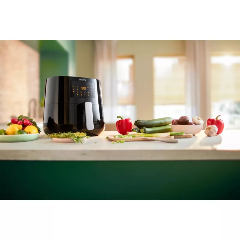 Philips 3000 serijos HD9270/70 Airfryer XL, Karšto oro gruzdintuvė, 6,2 L, 1,2 kg, Rapid Air, 200 °C, 5 asmenims