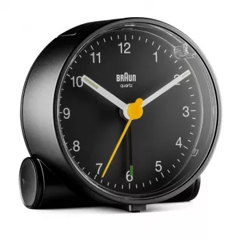 Braun BC01B kvarcinis analoginis žadintuvas juodas