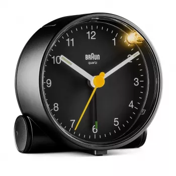 Braun BC01B kvarcinis analoginis žadintuvas juodas