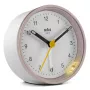 Braun BC12 kvarcinis žadintuvas rožinis, baltas