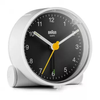 Braun BC01WB Kvarcinis žadintuvas juodas, baltas