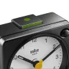 Braun BC02XBW kvarcinis žadintuvas juodas, baltas