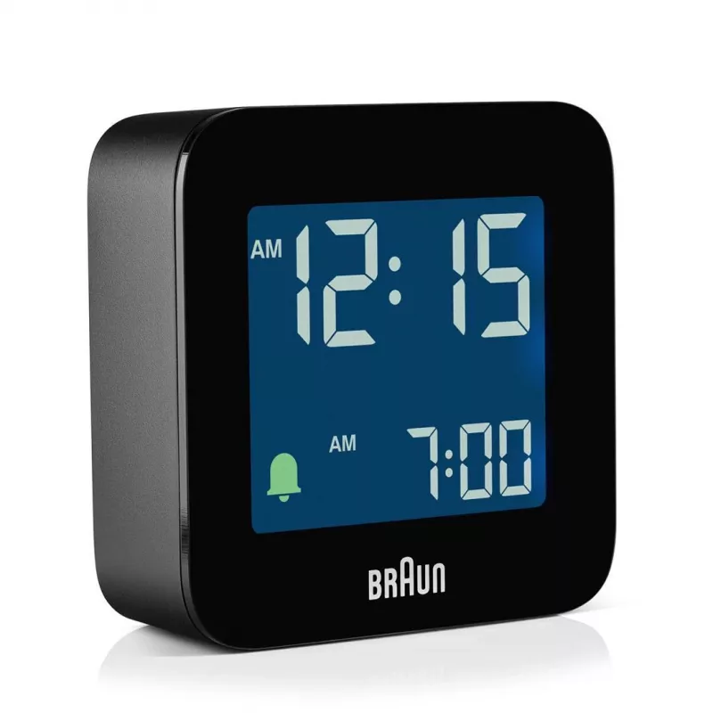 Braun BC08 skaitmeninis žadintuvas juodas