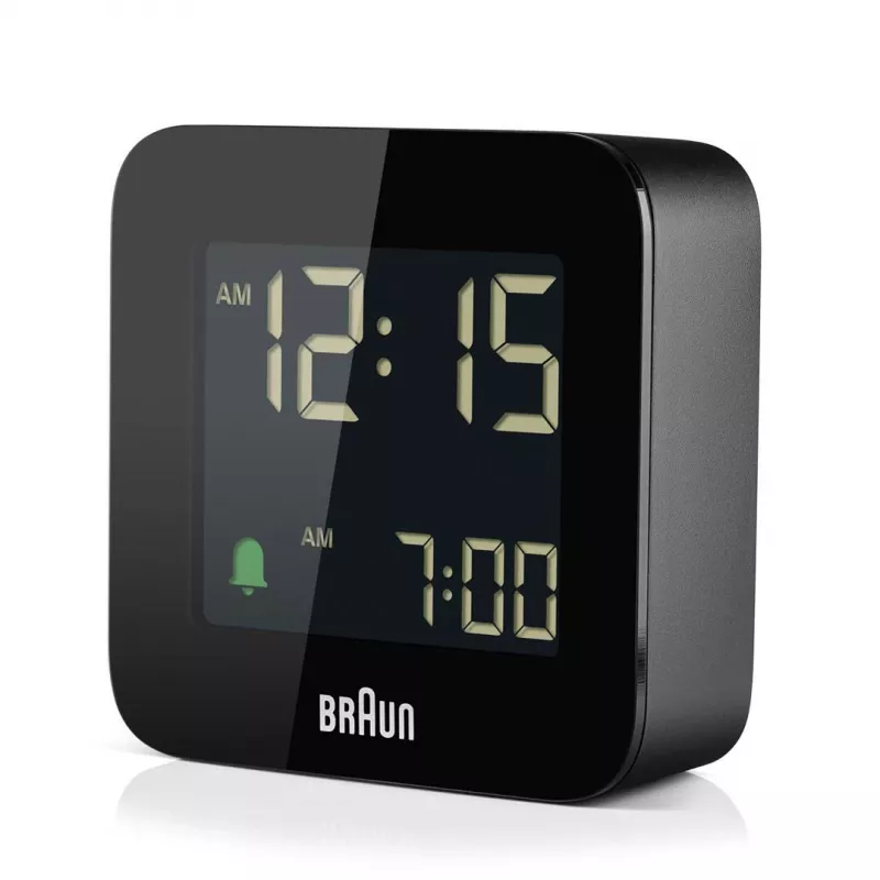Braun BC08 skaitmeninis žadintuvas juodas