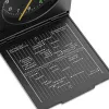BRAUN BC 05 B Sulankstomas kelioninis žadintuvas, juodas