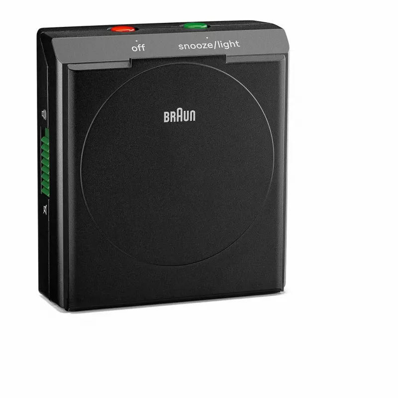 BRAUN BC 05 B Sulankstomas kelioninis žadintuvas, juodas