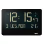 BRAUN BC14-DCF radijo valdomas sieninis/ant stalo laikrodis, taisyklingos formos, juodas
