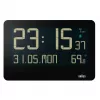 BRAUN BC14-DCF radijo valdomas sieninis/ant stalo laikrodis, taisyklingos formos, juodas