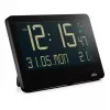 BRAUN BC14-DCF radijo valdomas sieninis/ant stalo laikrodis, taisyklingos formos, juodas