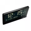 BRAUN BC14-DCF radijo valdomas sieninis/ant stalo laikrodis, taisyklingos formos, juodas