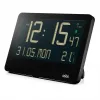 BRAUN BC14-DCF radijo valdomas sieninis/ant stalo laikrodis, taisyklingos formos, juodas